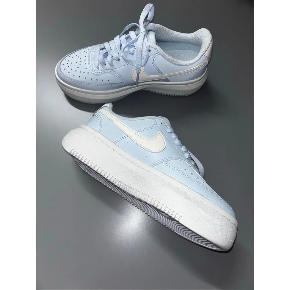 Nike court vision Alta blue size 6
